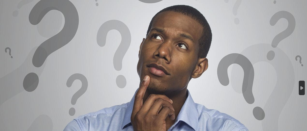 A person is thinking: Who Cares If You're Gay?